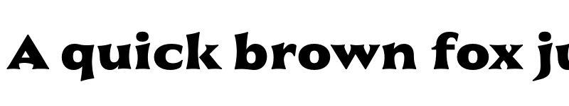 Preview of Civane Ext Black font