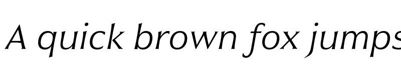 Preview of Civane Ext Light Italic font