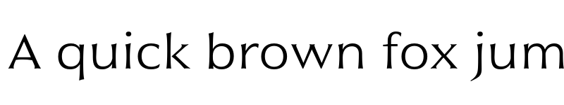 Preview of Civane Ext Light font