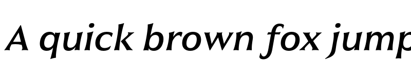 Preview of Civane Ext Medium Italic font