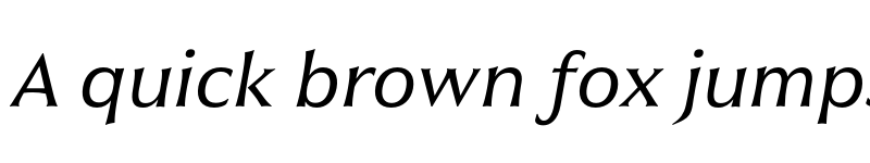 Preview of Civane Ext Regular Italic font