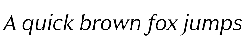 Preview of Civane Norm Book Italic font