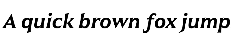 Preview of Civane Norm Demi Italic font