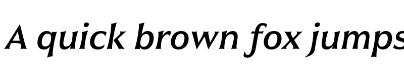 Preview of Civane Norm Medium Italic font