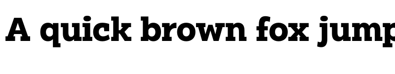 Preview of Clab Personal Use Bold font