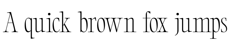 Preview of Clamofte Regular font