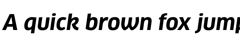 Preview of Clan Pro Bold Italic font