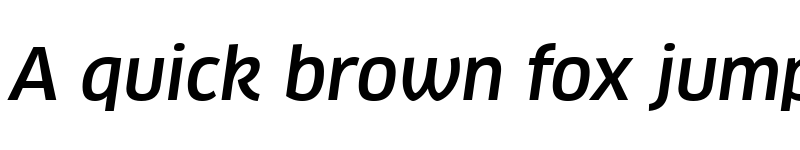 Preview of Clan Pro Medium Italic font