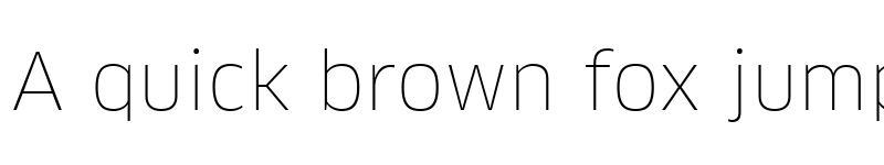 Preview of Clan Pro Thin font