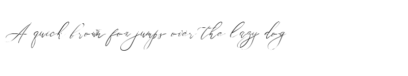 Preview of Clandie Rain Regular font