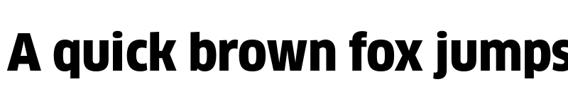 Preview of ClanOT NarrowBlack font