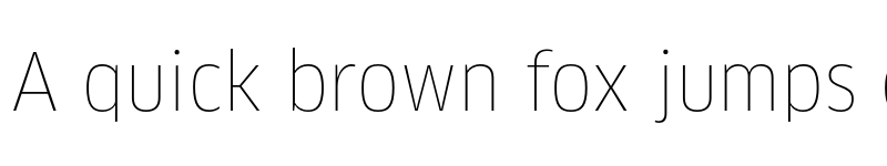 Preview of ClanOT NarrowThin font