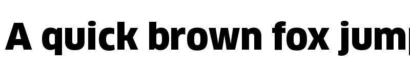 Preview of ClanPro-Black Regular font