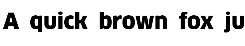 Preview of ClanPro Black font