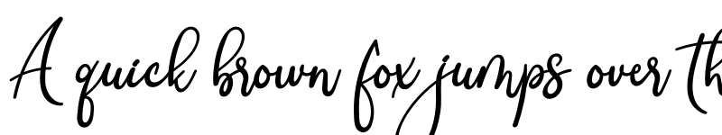 Preview of Clara Signature Regular font