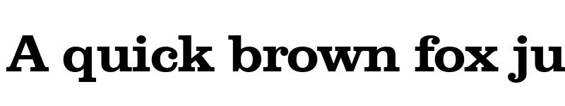 Preview of Clarendon-DemiBold Regular font