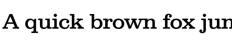 Preview of Clarendon-Regular Regular font