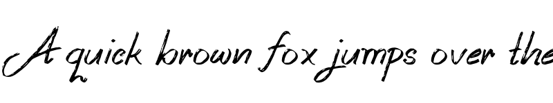 Preview of Clarezon Brush Personal Use Regular font