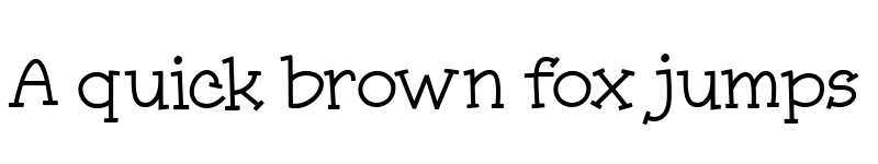 Preview of Classic Notes Regular font