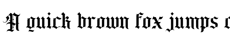 Preview of Classic rock band Regular font