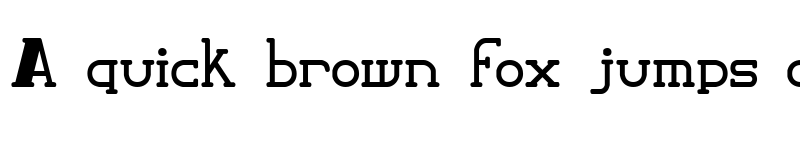 Preview of Classic Trash 1 BRK Regular font