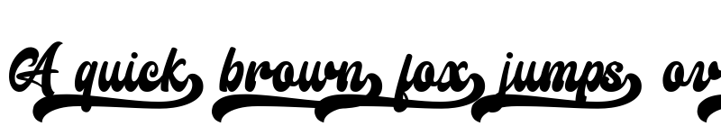 Preview of Classual Regular font