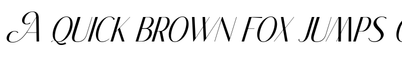 Preview of Classy Brune Italic font