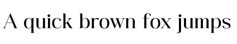 Preview of Classy Vogue Regular font