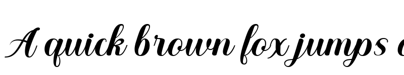 Preview of Claudia Laura Regular font