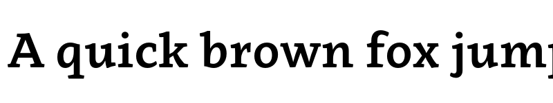 Preview of Clavo SemiBold font