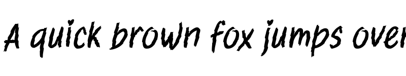 Preview of Clawster Regular font