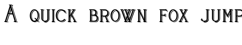 Preview of Cleaver's_Juvenia_Blocked Regular font