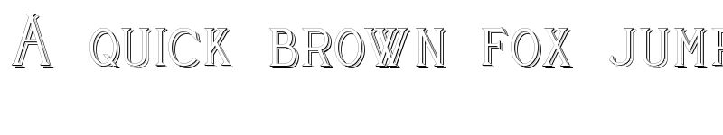 Preview of Cleaver's_Juvenia_Raised Regular font