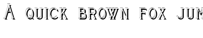 Preview of Cleaver's_Juvenia_Shadowed Normal font