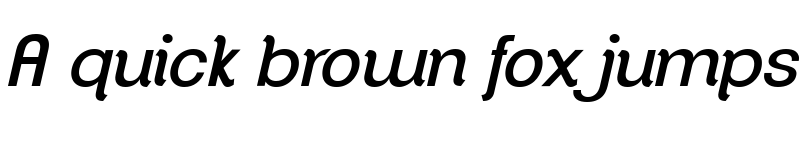 Preview of ClementePDaj RegularItalic font