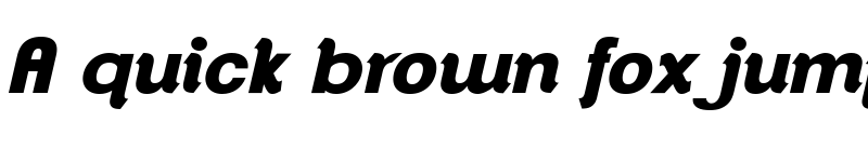 Preview of ClementePDap HeavyItalic font