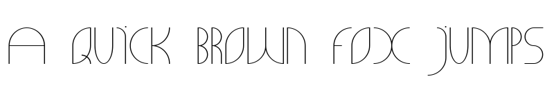 Preview of CLiCHE 21 Regular font