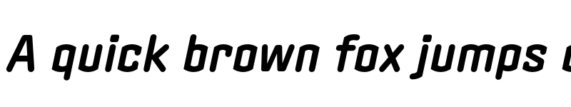 Preview of Clicker Bold Italic font