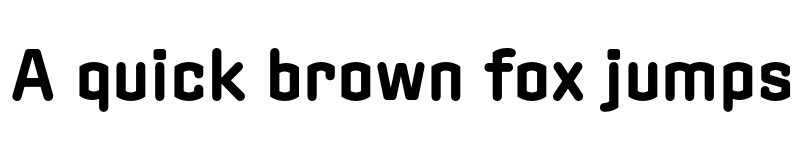 Preview of Clicker Bold font