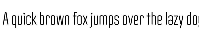 Preview of Clicker Compressed Light font