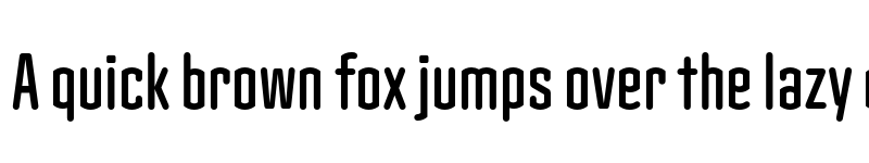 Preview of Clicker Compressed Semi Bold font