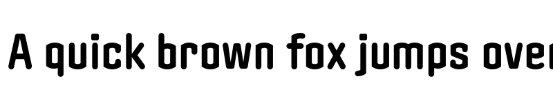 Preview of Clicker Condensed Bold font