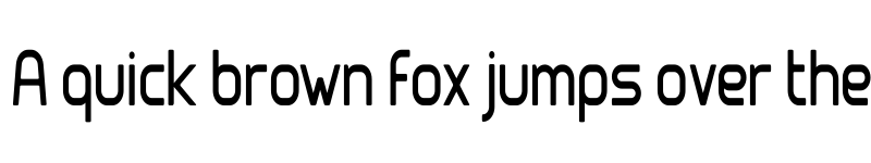 Preview of Clipangle Condensed font