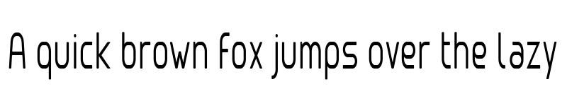 Preview of Clipangle Light Condensed font