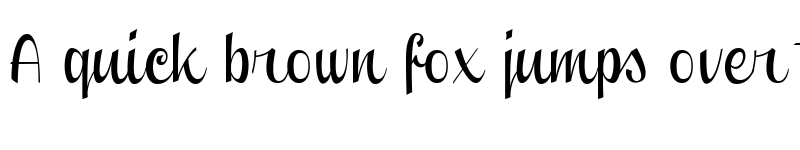 Preview of Clipper Script Fat (Personal Use) Regular font