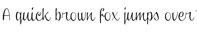 Preview of Clipper Script (Personal Use) Regular font