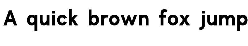 Preview of Clockwise Bold font