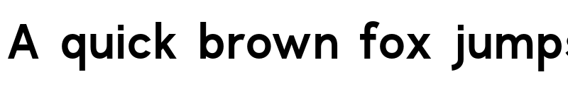 Preview of Clockwise SemiBold font