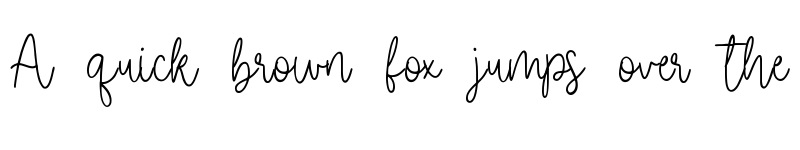 Preview of Clothingline Regular font