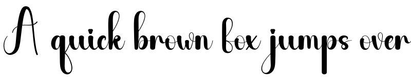 Preview of Cloudia Regular font